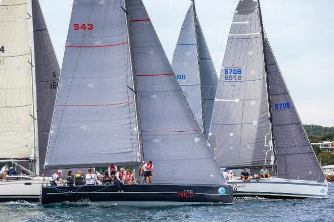 SPS15 Performance Racing final day start - Sail Port Stephens 2015 © Saltwater Images